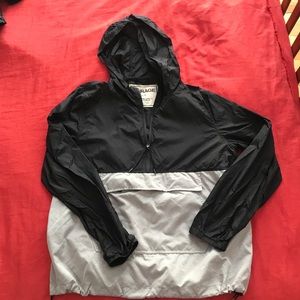Garage windbreaker poncho